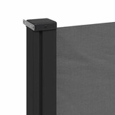 vidaXL Uittrekbaar Windscherm 140x300 cm Antraciet - 34% Korting