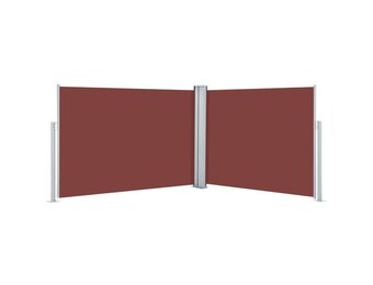 Uittrekbaar Windscherm 100x1000 cm Bruin - 34% Korting