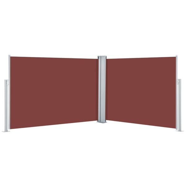 Uittrekbaar Windscherm 100x1000 cm Bruin - 34% Korting