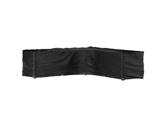 vidaXL L-vormige Tuinmeubelhoes 300x300x90 cm Zwart - 34% Korting