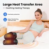 Draadloze Knieverwarmer & Massager (Zwart) - 33% Korting