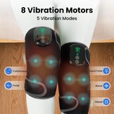 Draadloze Knieverwarmer & Massager (Zwart) - 33% Korting