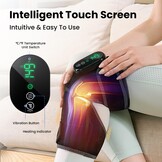 Draadloze Knieverwarmer & Massager (Zwart) - 33% Korting
