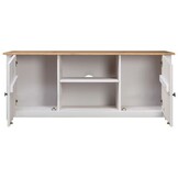 Tv-kast Grenenhout Wit 120x40x50 cm met 59% Korting