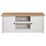 Tv-kast Grenenhout Wit 120x40x50 cm met 59% Korting