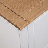 Tv-kast Grenenhout Wit 120x40x50 cm met 59% Korting