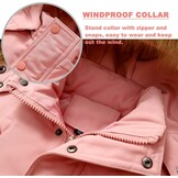 Roze Kinder Skipak Set (2-delig) - Winterjas & Broek - 34% Korting