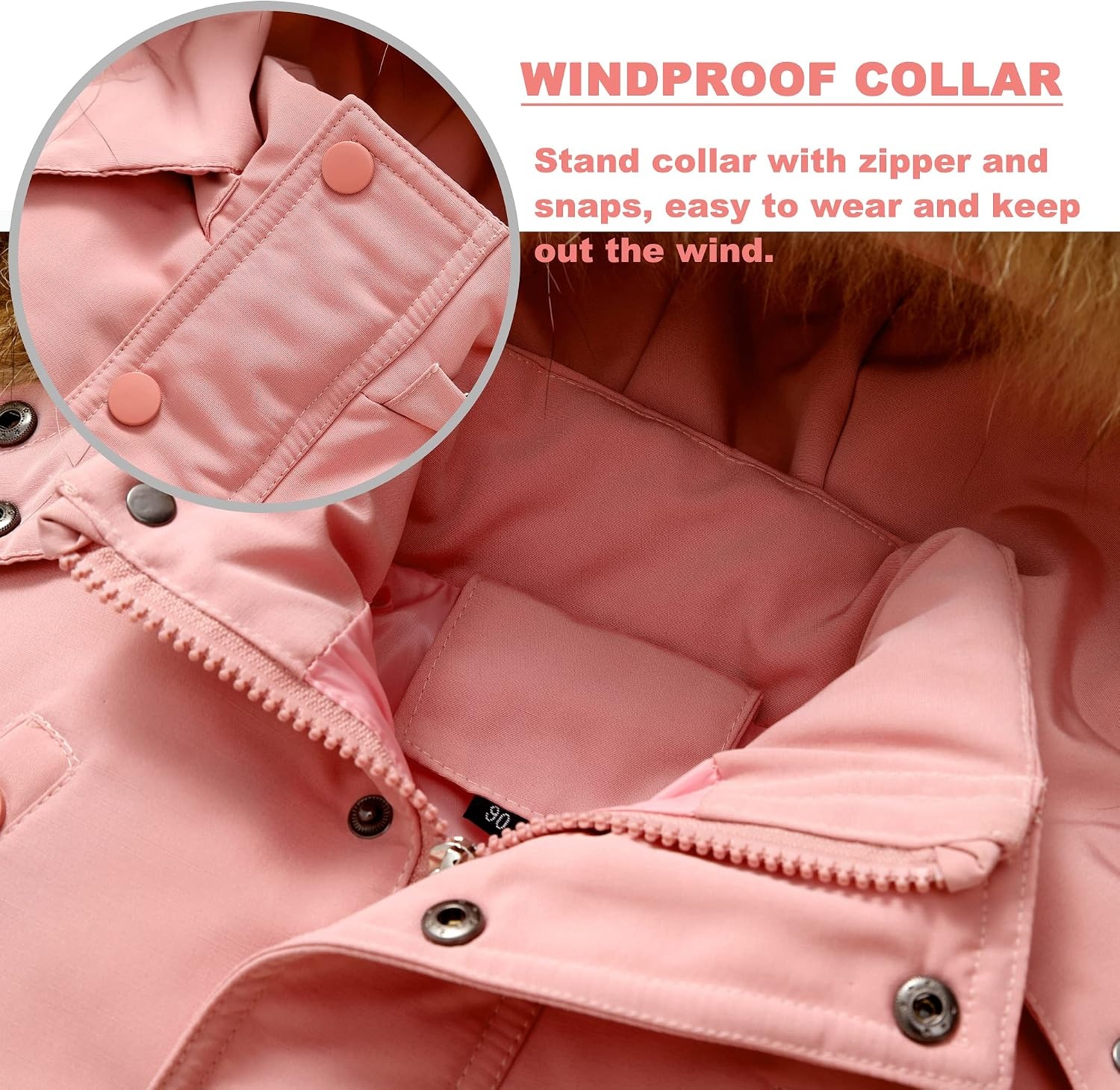 Roze Kinder Skipak Set (2-delig) - Winterjas & Broek - 34% Korting