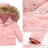 Roze Kinder Skipak Set (2-delig) - Winterjas & Broek - 34% Korting