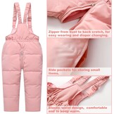 Roze Kinder Skipak Set (2-delig) - Winterjas & Broek - 34% Korting