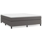 Grijze Bedframe Kunstleer 180x200 cm - 34% Korting!