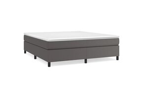 Grijze Bedframe Kunstleer 180x200 cm - 34% Korting!