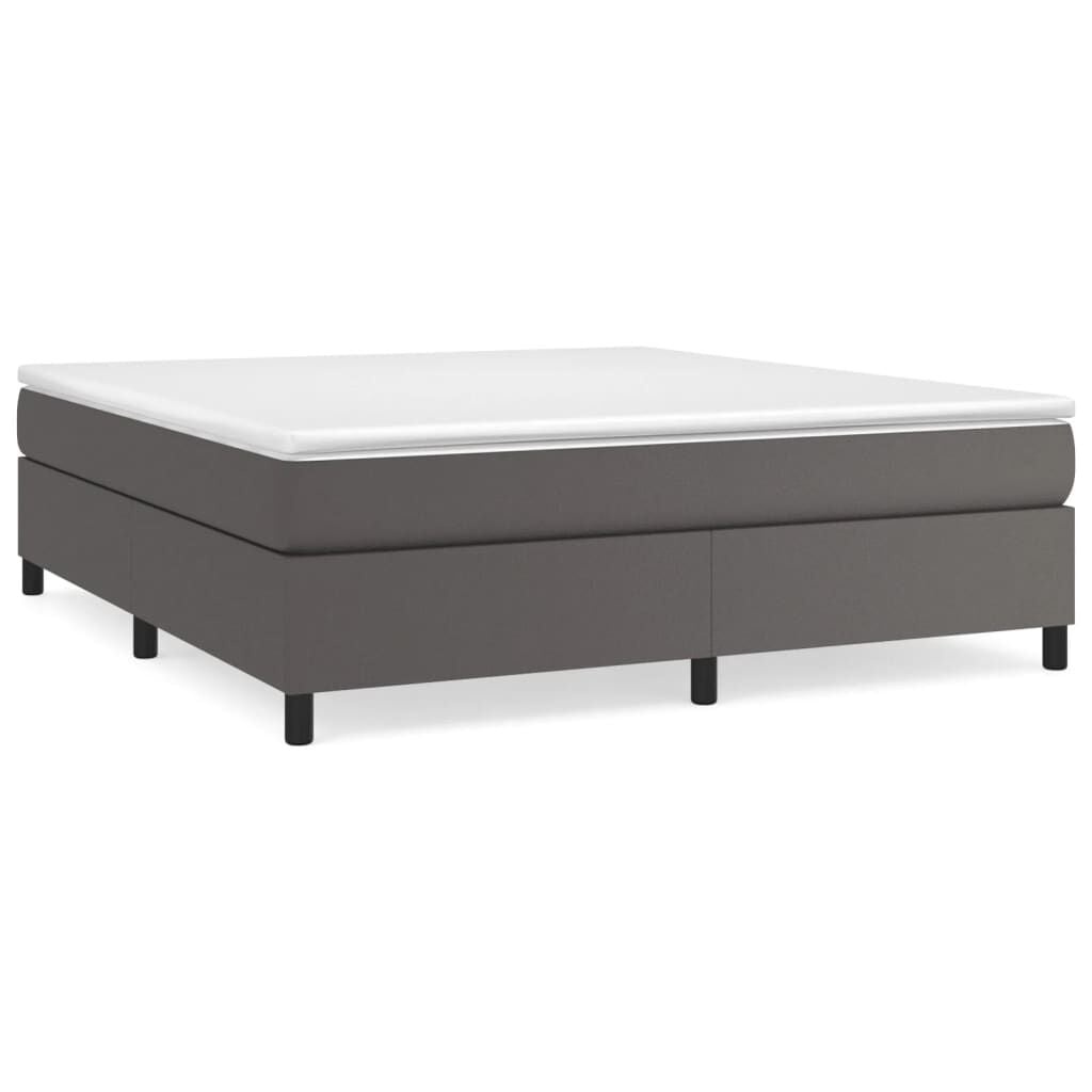 Grijze Bedframe Kunstleer 180x200 cm - 34% Korting!