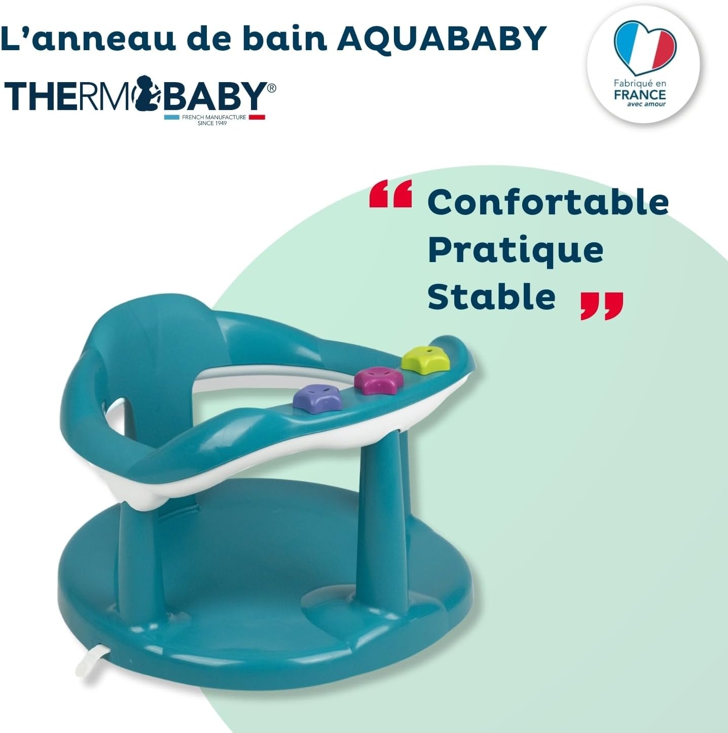 Thermobaby Aquaby Badzitje - Smaragdgroen - 33% Korting