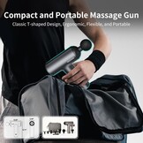 Arboleaf Massage Gun met 6 Snelheden & 7 Opzetstukken - Zwart - 34% Korting