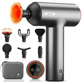 Arboleaf Massage Gun met 6 Snelheden & 7 Opzetstukken - Zwart - 34% Korting