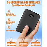 Verwarmbaar Zitkussen Zwart met 10.000mAh Accu - 34% Korting