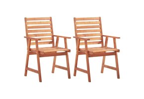vidaXL Tuinstoelen 2 stuks Massief Acaciahout - 47% Korting