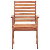 vidaXL Tuinstoelen 2 stuks, Massief Acaciahout met 35% Korting