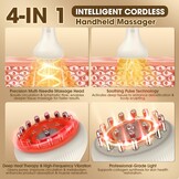 Elektrisch Anti-Cellulitis Massageapparaat - EMS, Vibratie, Warmte & Infrarood - 33% Korting