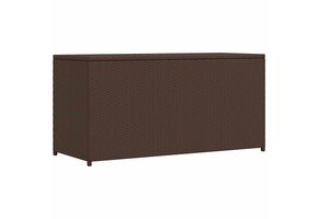 Tuinbox polyrattan bruin 120x50x60 cm - 47% Korting