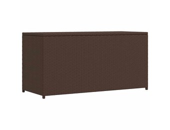 VidaXL Tuinbox Poly Rattan Bruin 120x50x60 cm - 35% Korting