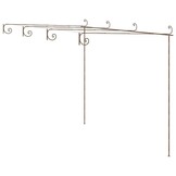 vidaXL Tuinpergola 4x3m IJzer Antiekbruin - 35% Korting