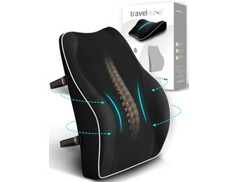 Ergonomisch Lendensteun Kussen Zwart - 34% Korting