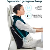 Ergonomisch Lendensteun Kussen Zwart - 34% Korting