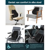 Ergonomisch Lendensteun Kussen Zwart - 34% Korting