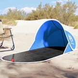 VidaXL Strandtent Pop-up Waterdicht Azuurblauw - 33% Korting