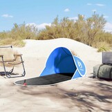 VidaXL Strandtent Pop-up Waterdicht Azuurblauw - 33% Korting