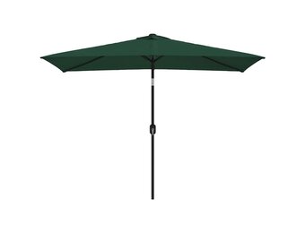 Rechthoekige parasol groen 200x300 cm - 34% korting