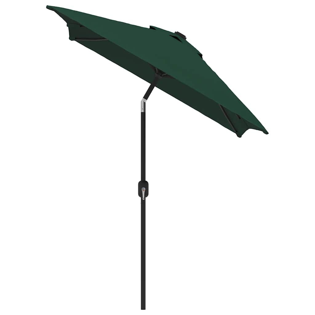 Rechthoekige parasol groen 200x300 cm - 34% korting