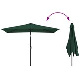 Rechthoekige parasol groen 200x300 cm - 34% korting