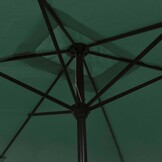 Rechthoekige parasol groen 200x300 cm - 34% korting