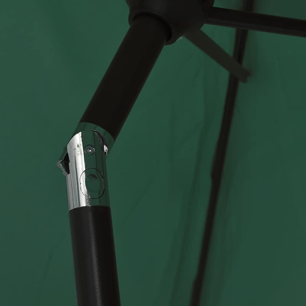 Rechthoekige parasol groen 200x300 cm - 34% korting
