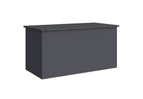 VidaXL Tuinkussenopbergdoos 100x50,5x50 cm Gegalvaniseerd Staal - 41% Korting