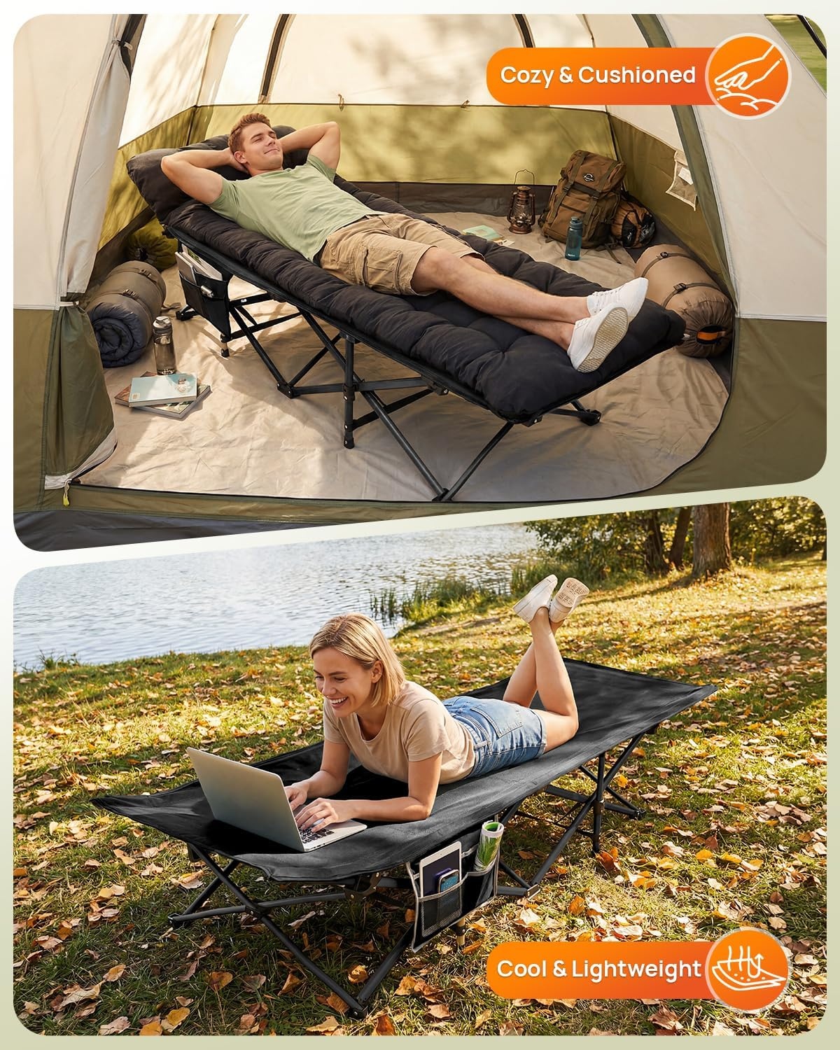 Sportneer Campingbed Volwassenen 34% Korting