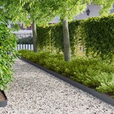 VidaXL Gazonrand 30 stuks 103x15cm Staal Antraciet - 35% Korting!