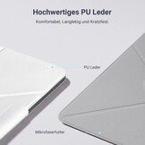 Beschermhoes iPad Air 13" 2024 / Pro 12.9" (2018-2022) Wit - 78% Korting