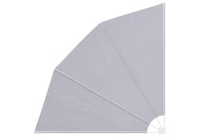 Inklapbaar Balkonscherm 210x210 cm Grijs - 45% Korting