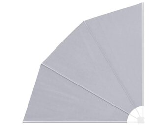 Inklapbaar Balkonscherm 210x210 cm Grijs - 34% Korting