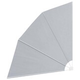 Inklapbaar Balkonscherm 210x210 cm Grijs - 34% Korting