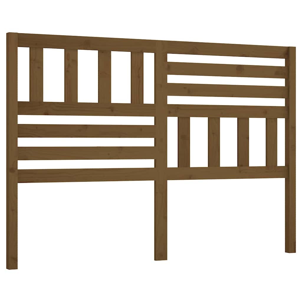 Hoofdbord Grenenhout Honingbruin 146x100 cm - 33% Korting!