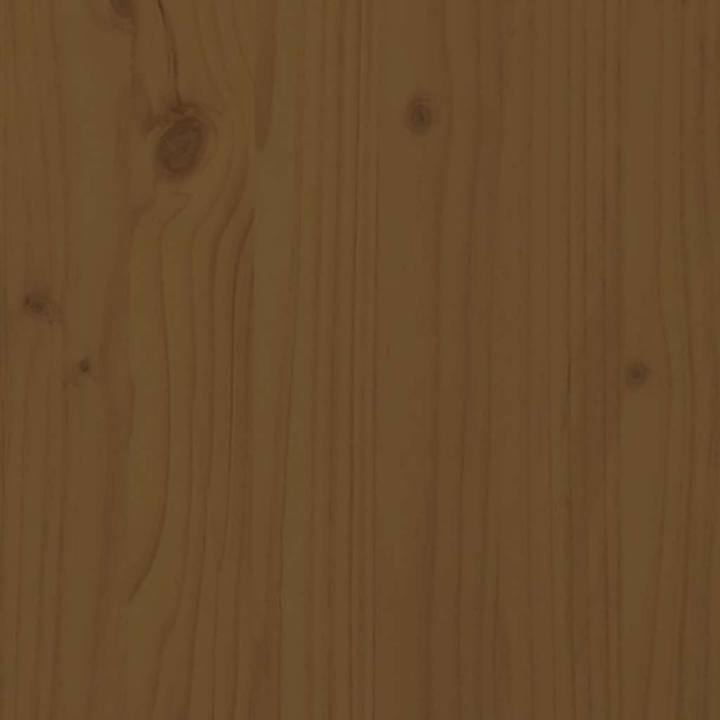 Hoofdbord Grenenhout Honingbruin 146x100 cm - 33% Korting!