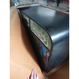 vidaXL Dressoir 140x35x70 cm massief gerecycled hout en metaal
