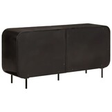 vidaXL Dressoir 140x35x70 cm massief gerecycled hout en metaal