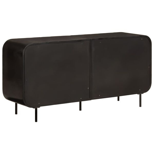 vidaXL Dressoir 140x35x70 cm massief gerecycled hout en metaal