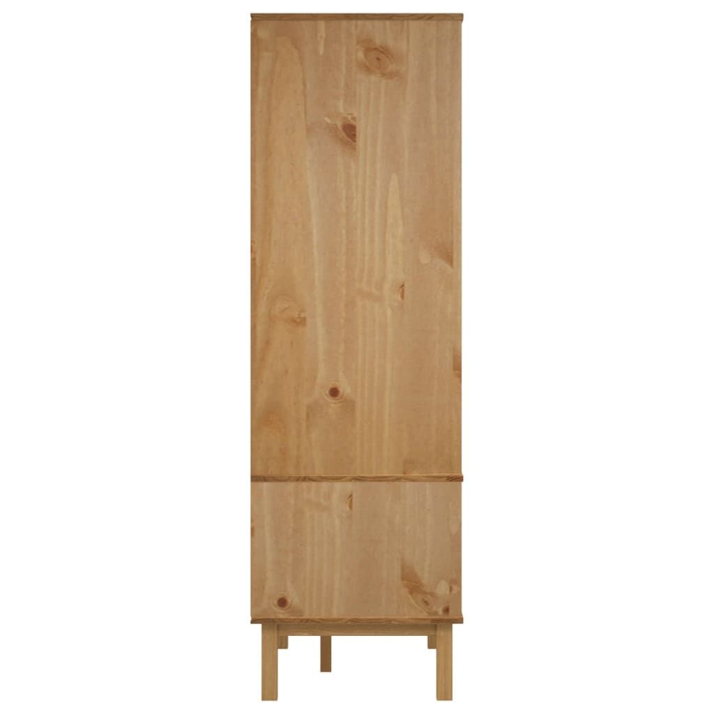 vidaXL Kledingkast OTTA 76,5x53x172 cm massief grenenhout
